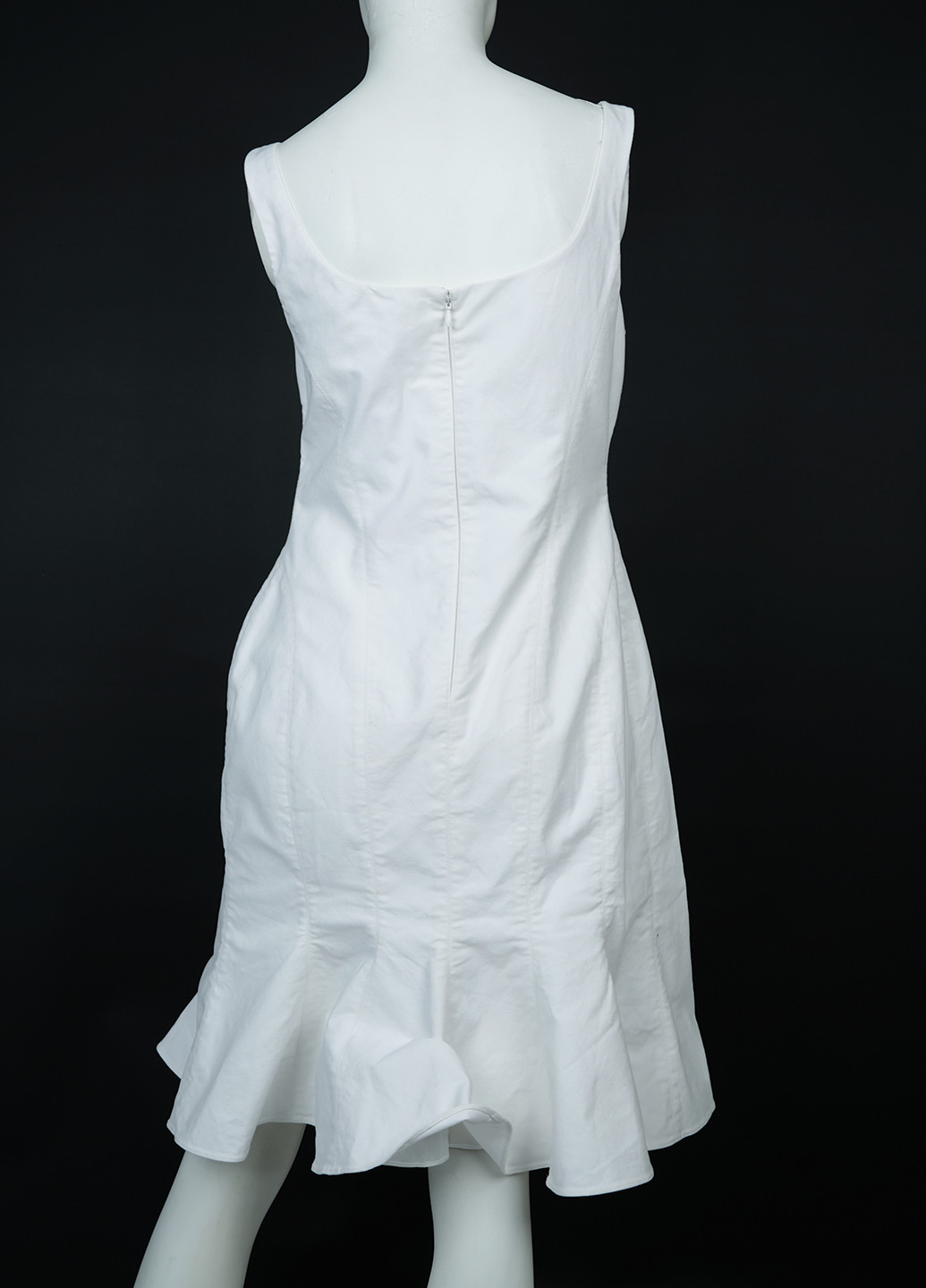 Білий кежуал сукня а-силует Ralph Lauren однотонна
