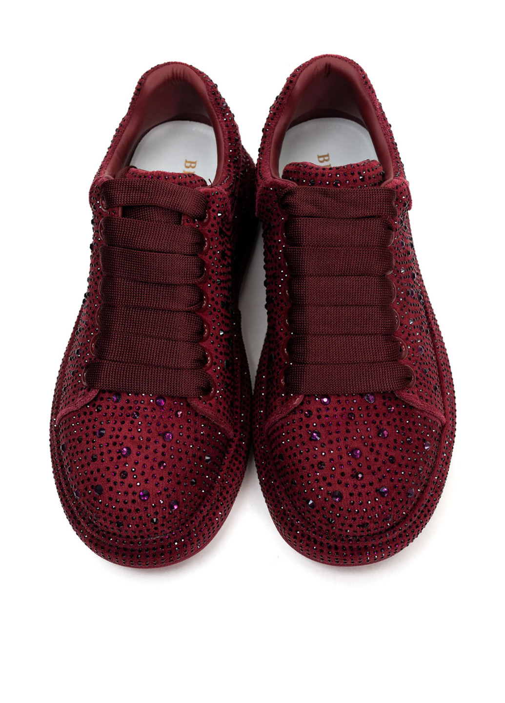 Бордовые кеды SP Lion