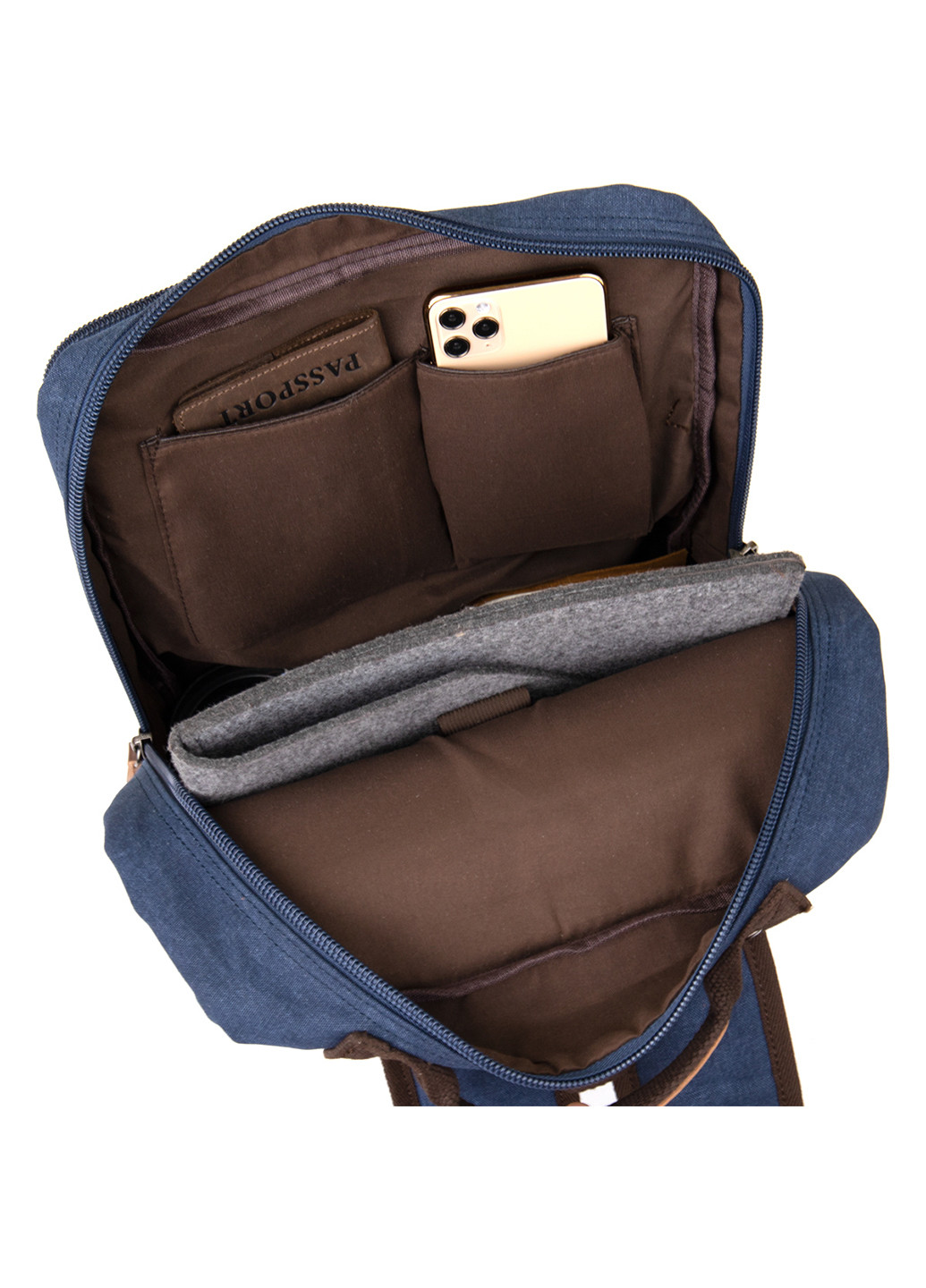 Текстильний рюкзак 30х42х15 см Vintage (252416856)