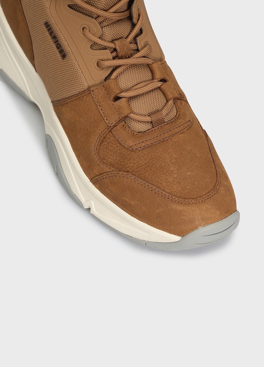 Светло-коричневые осенние ботинки Tommy Hilfiger