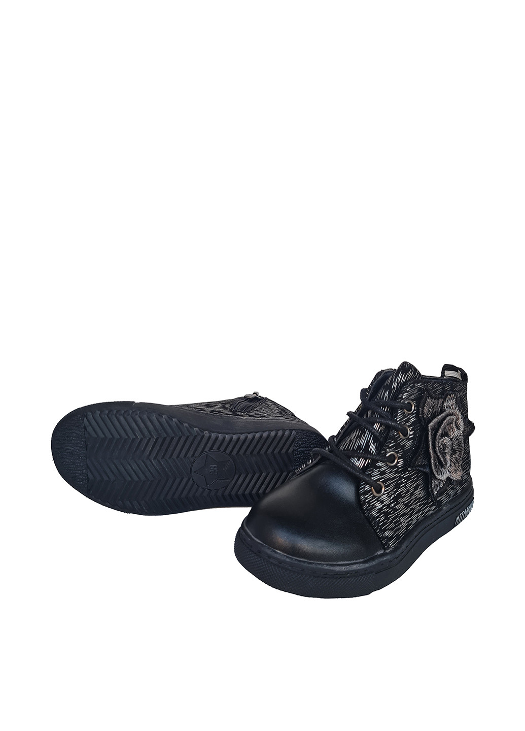 Черные кэжуал осенние ботинки GFB