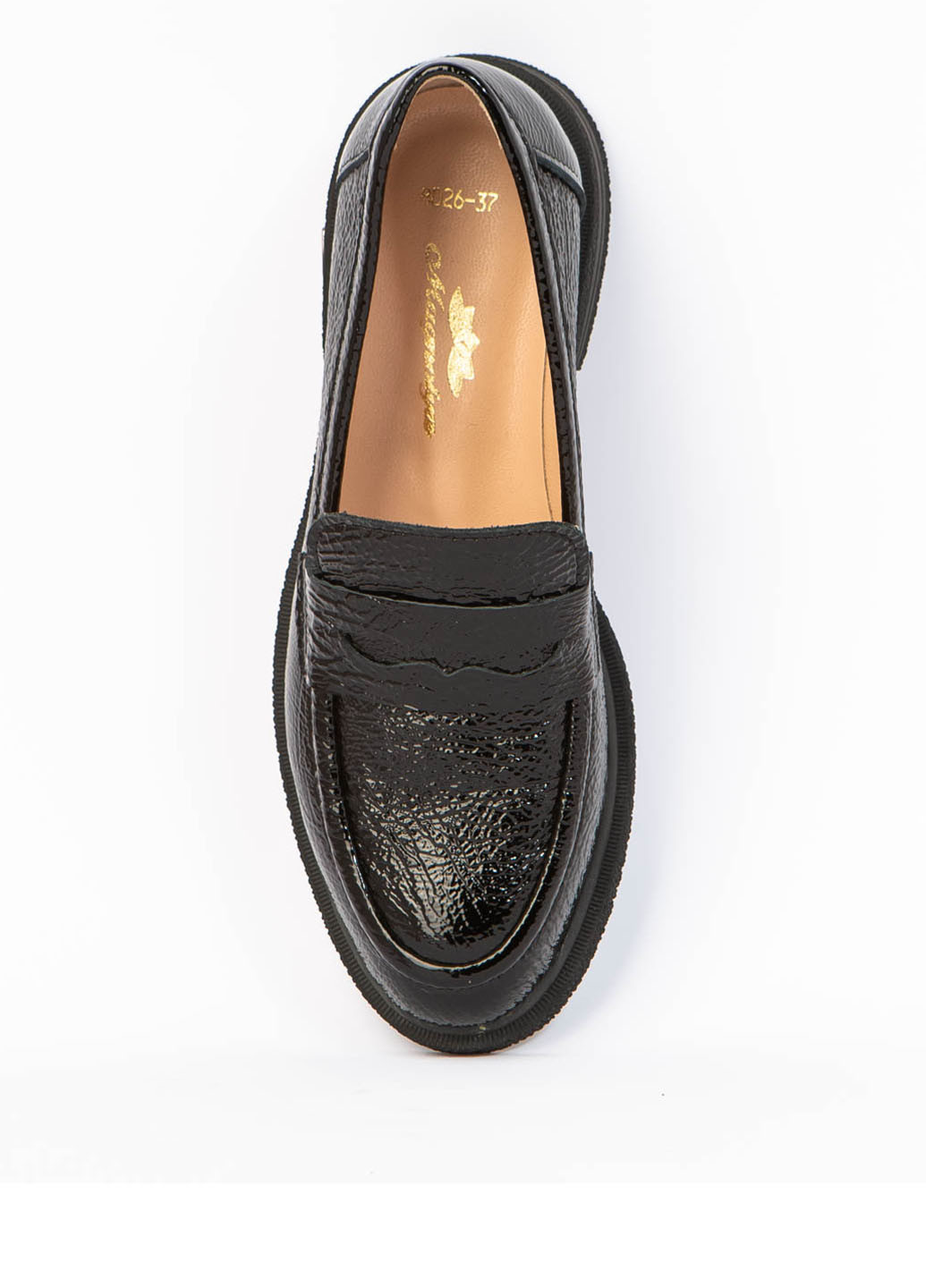 Magnolya Туфли лоферы черный з натуральная кожа, — демисезон (311262531)