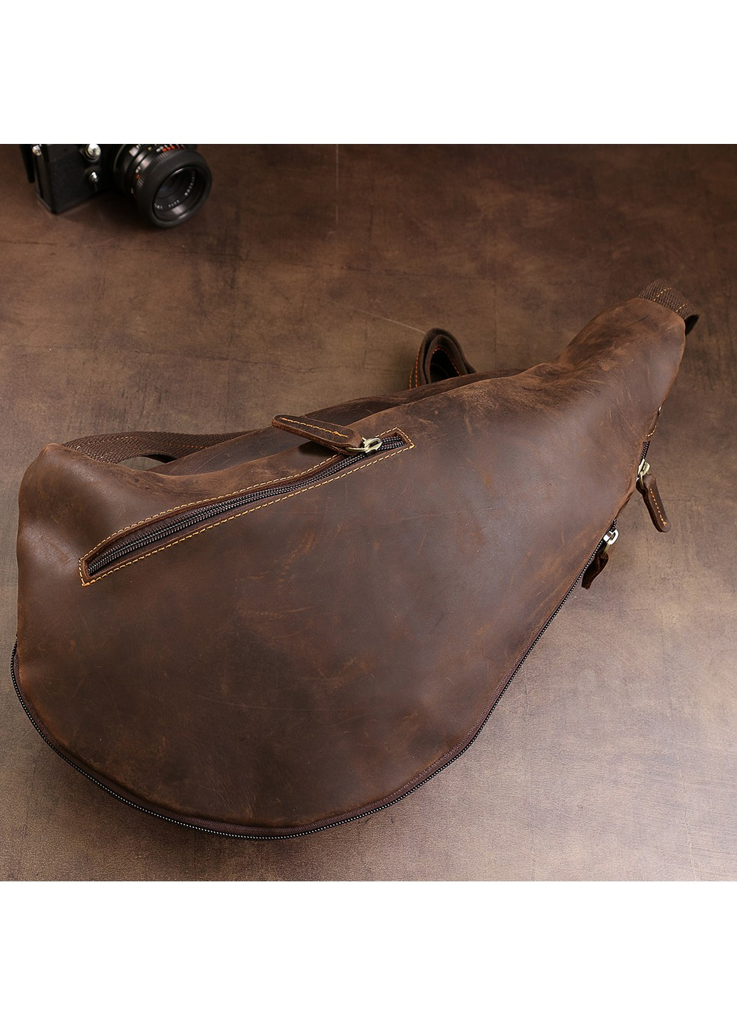 Шкіряна сумка через плече Vintage (252086300)