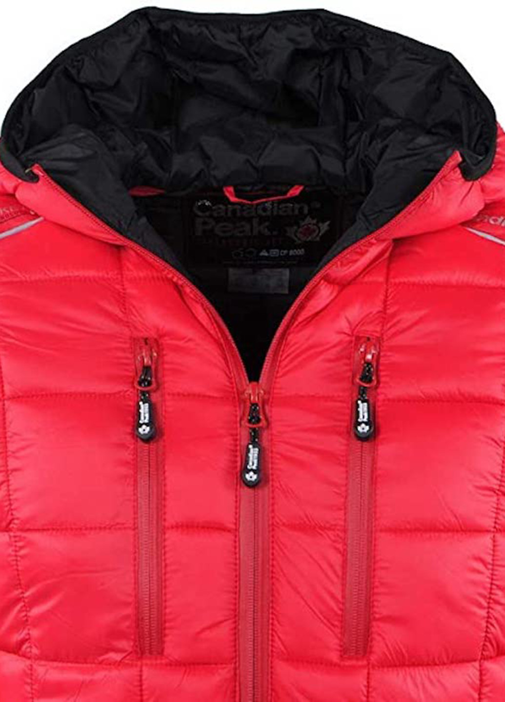 Красная демисезонная куртка Canadian Peak