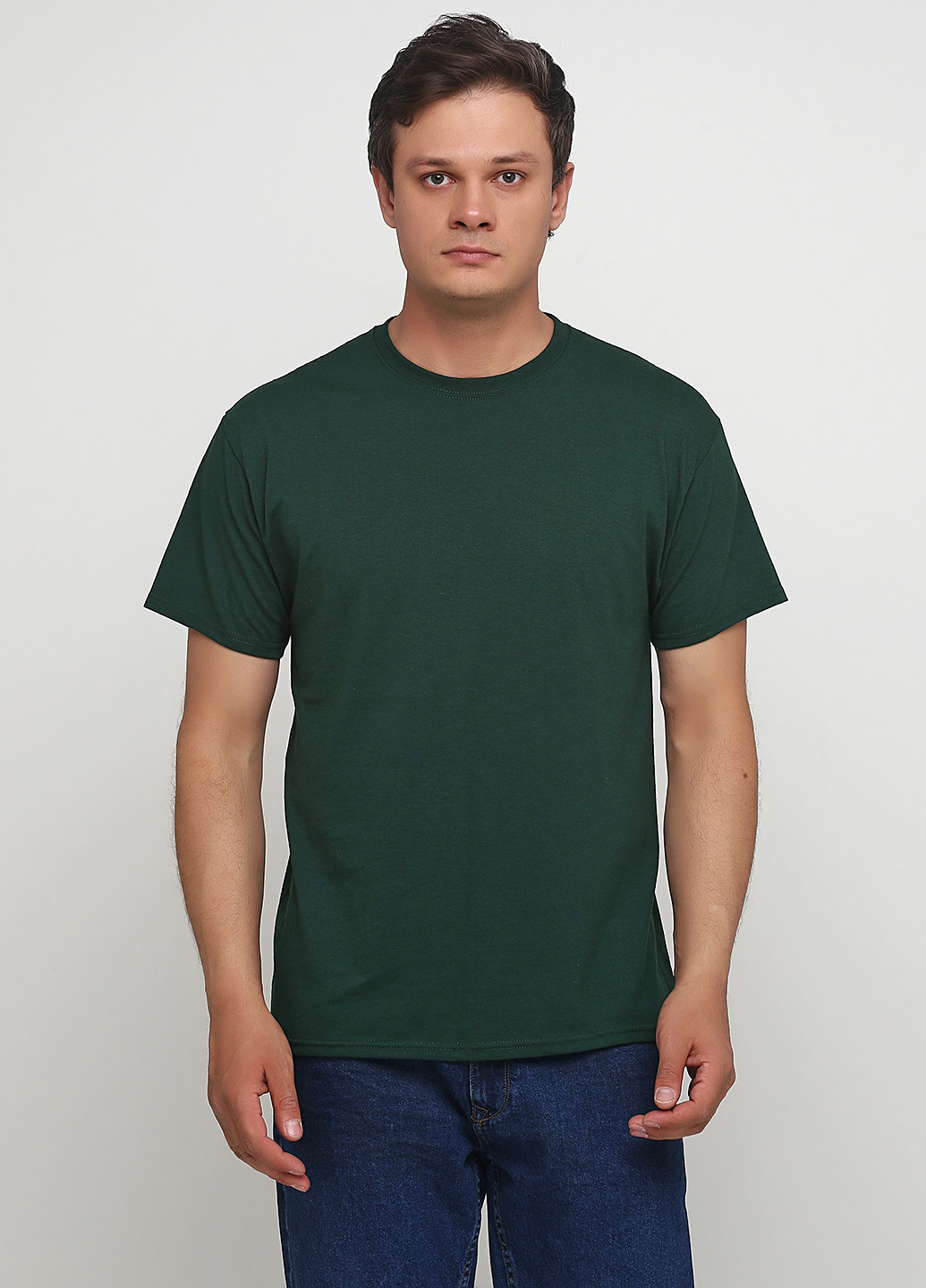 Темно-зеленая летняя футболка Zerzees