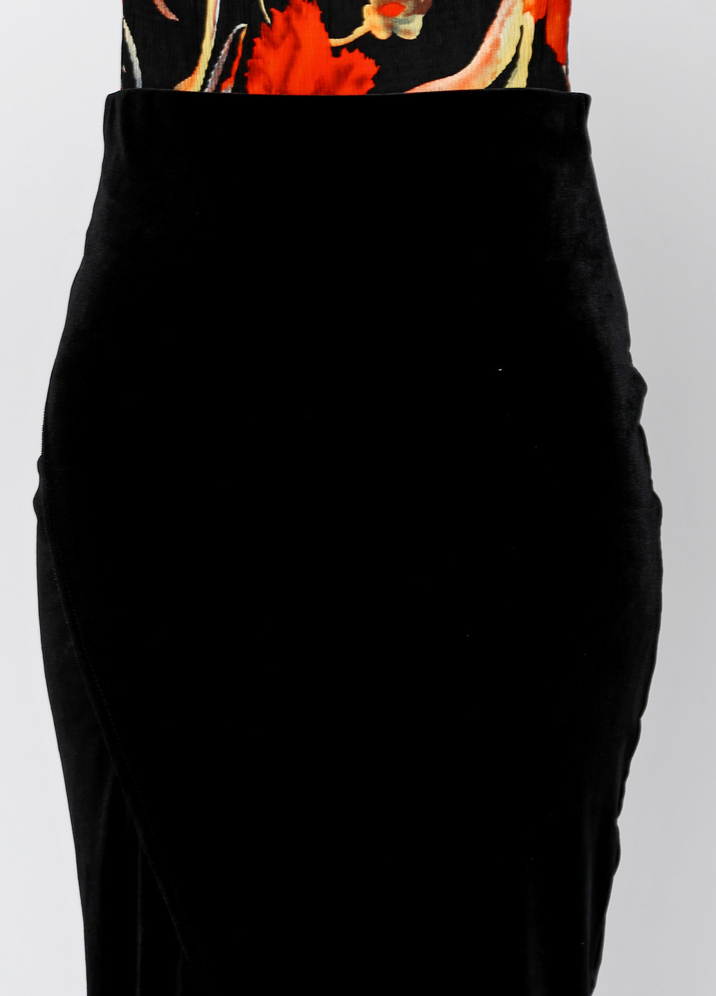 Черная кэжуал однотонная юбка Missguided карандаш