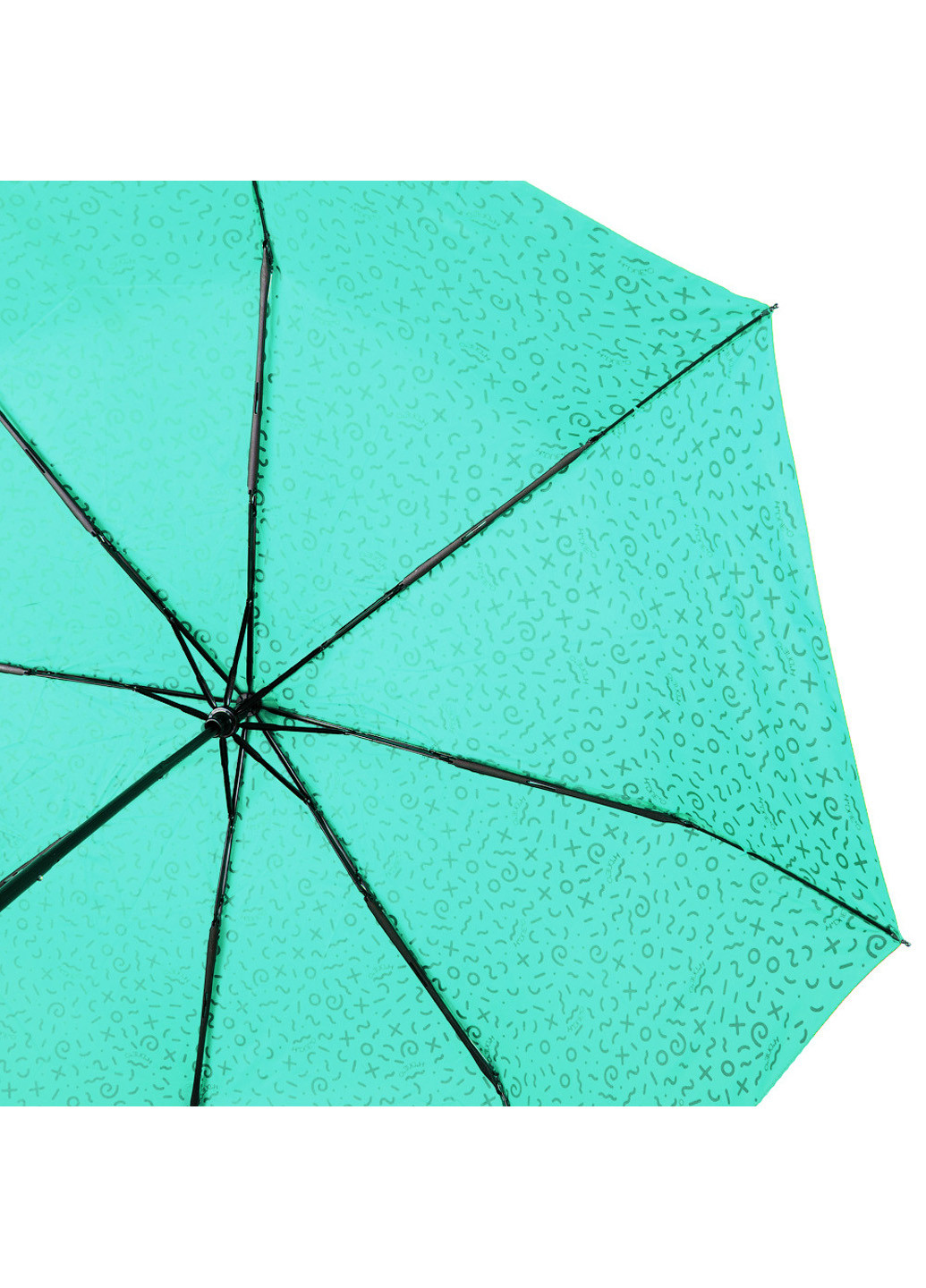 Женский складной зонт механический 99 см H.DUE.O (194317852)