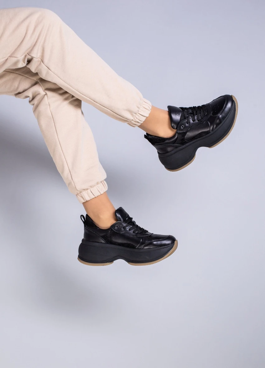 Кроссовки ShoesBand Brand чёрные демисезоны (253915723)