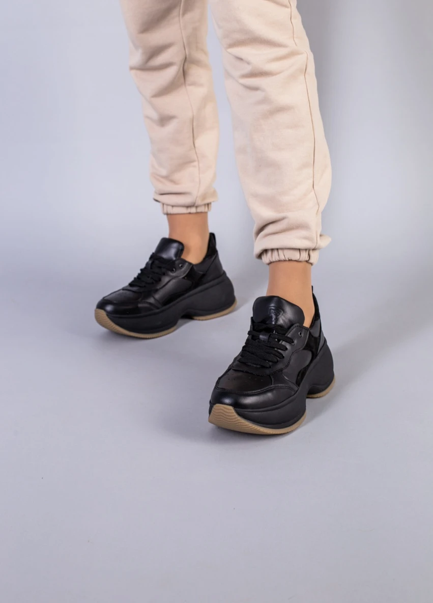 Кроссовки ShoesBand Brand чёрные демисезоны (253915723)