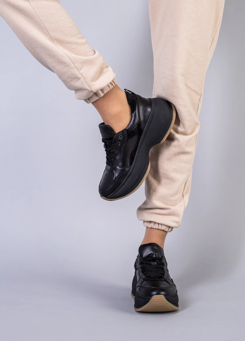 Кроссовки ShoesBand Brand чёрные демисезоны (253915723)