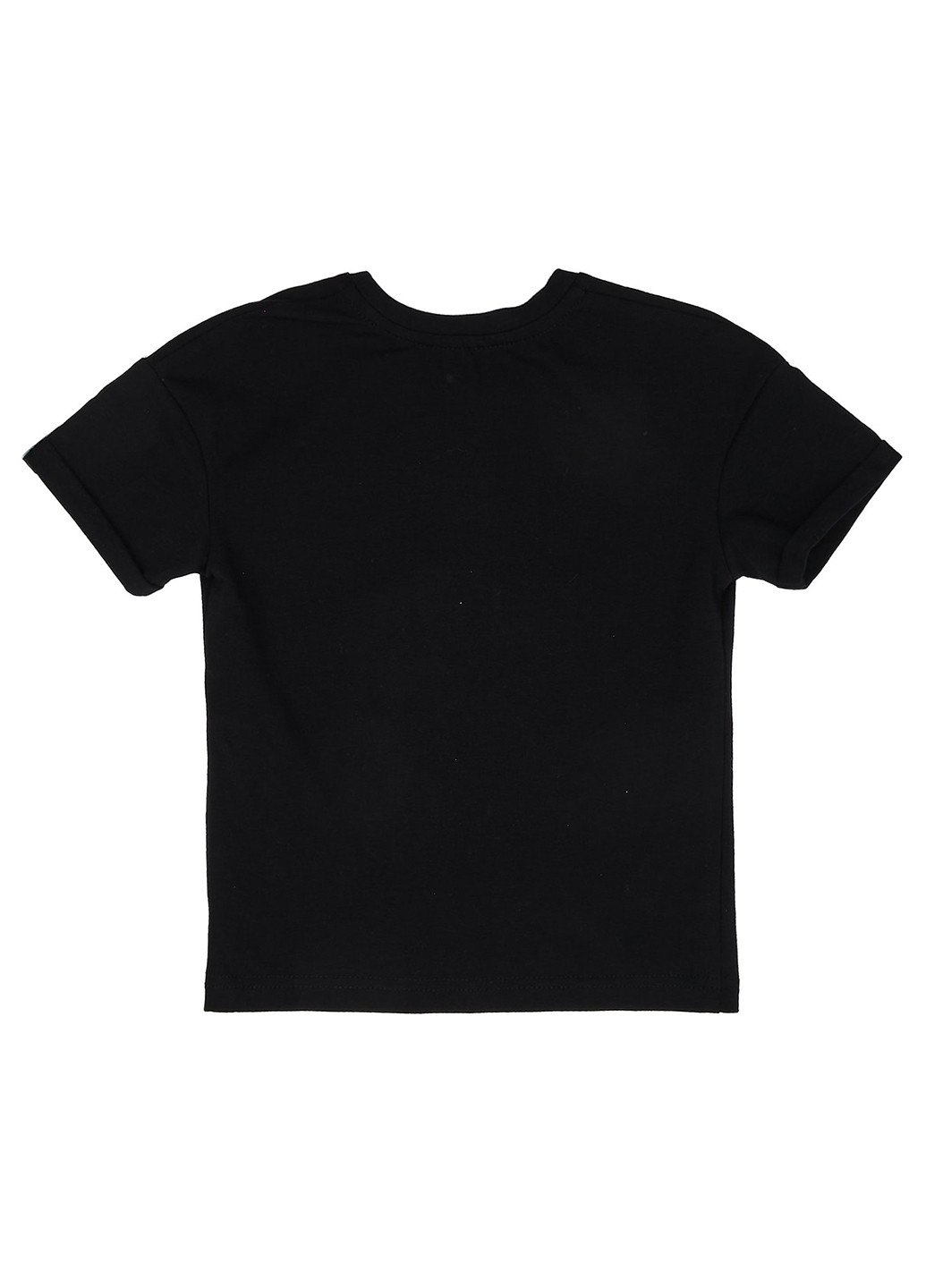 Чорна літня футболка Z16