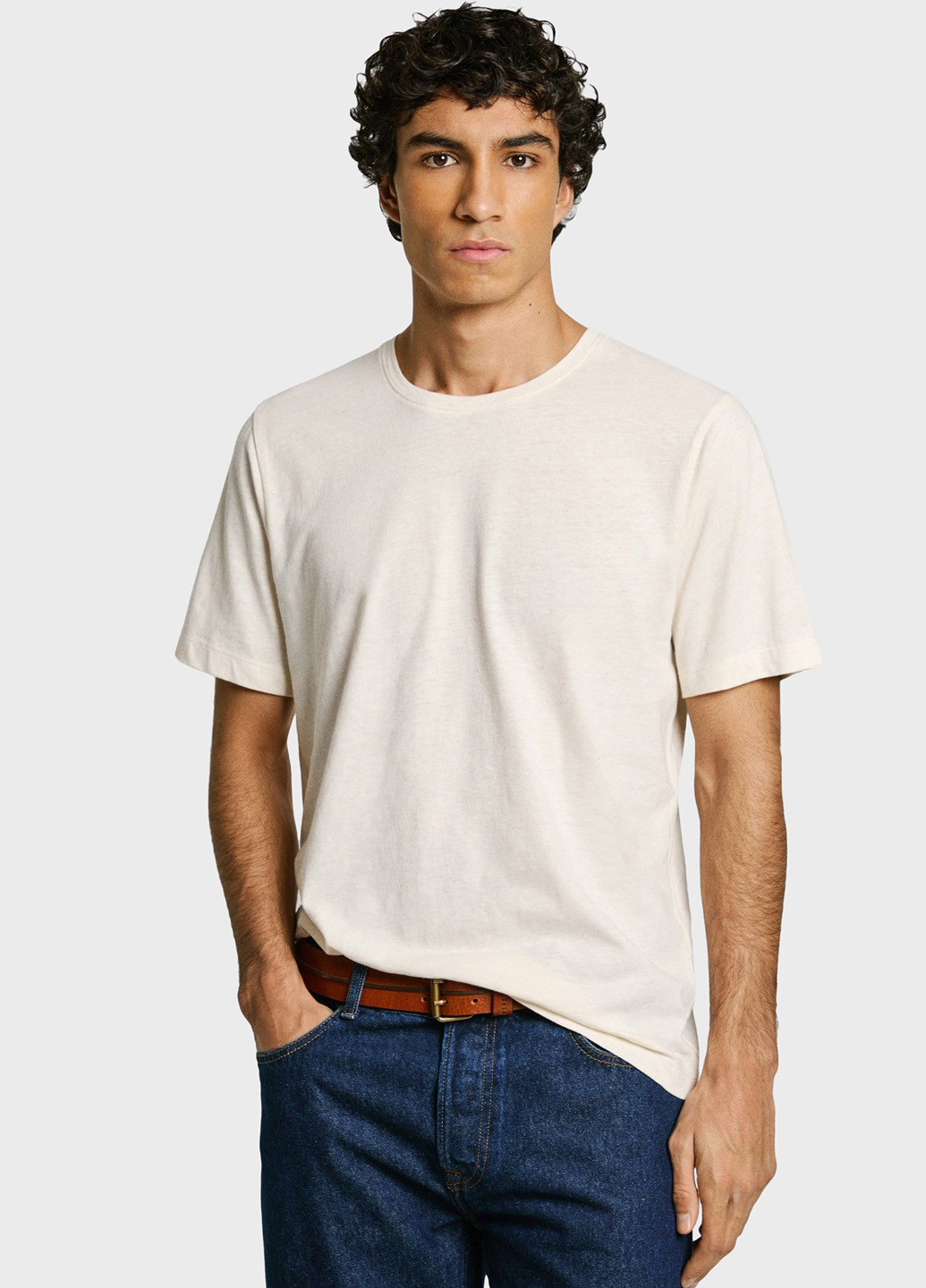 Біла футболка Pepe Jeans