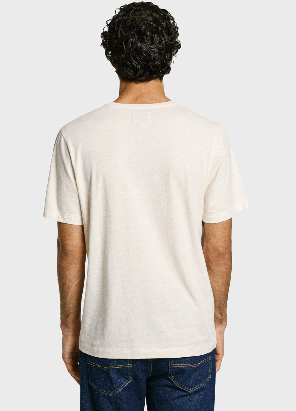 Біла футболка Pepe Jeans