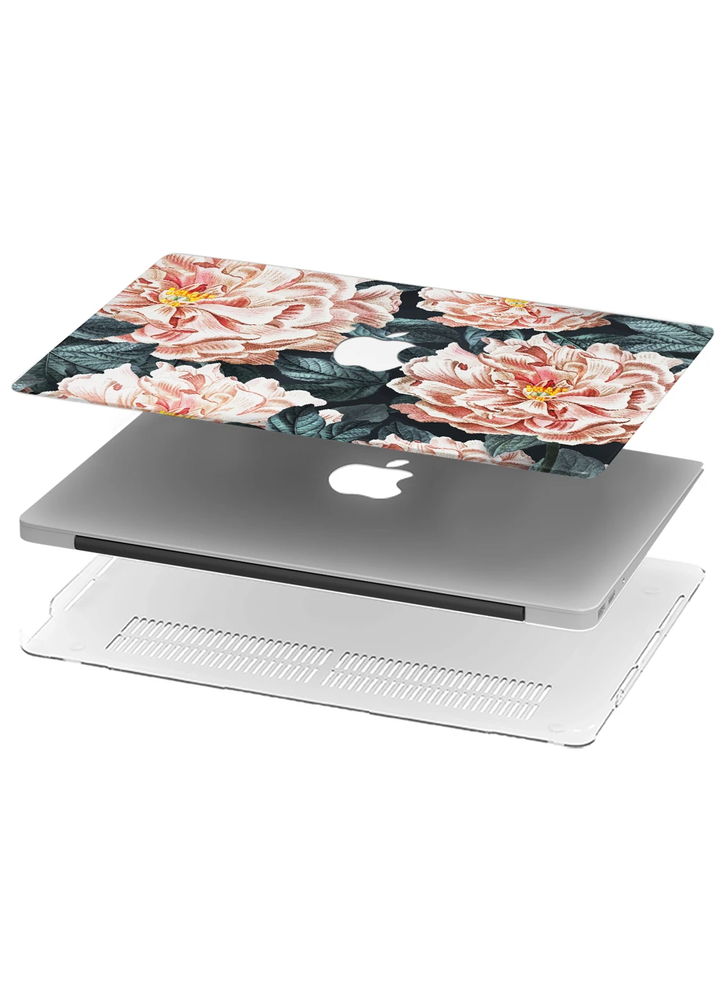 Чехол пластиковый для Apple MacBook Pro Retina 13 A1502 / А1425 Акварельные цветы (Watercolor flowers) (6352-2351) MobiPrint (218867660)