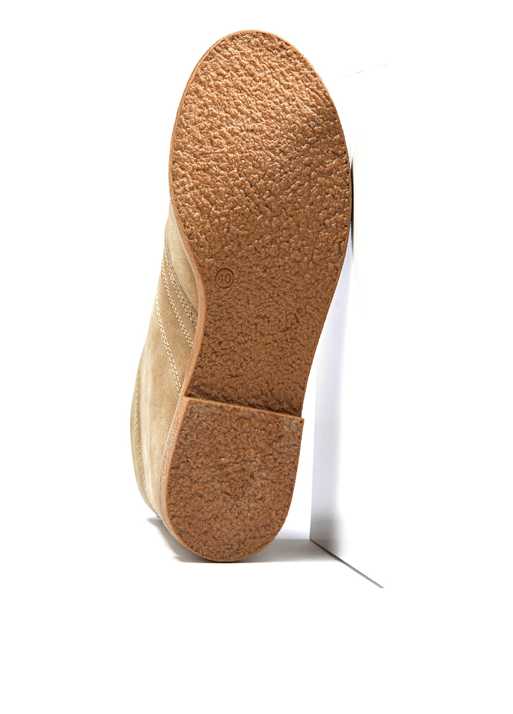 Осенние туфли дезерты DeFacto без декора из искусственной замши