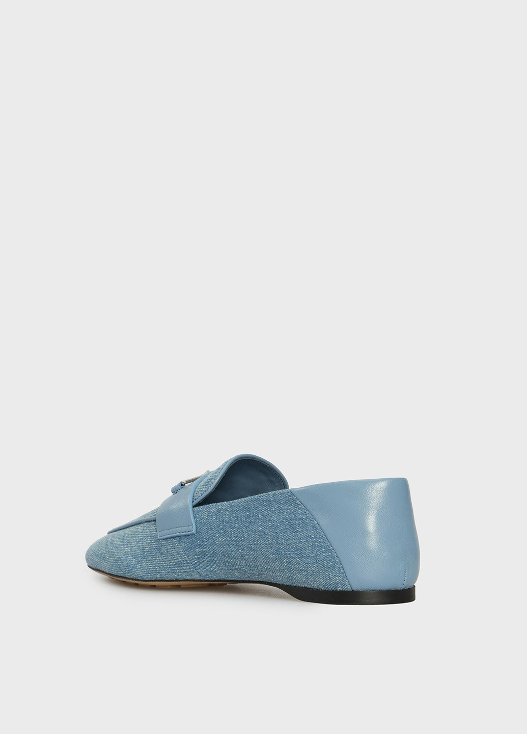 PRPY Туфлі лофери темно-блакитний з натуральна шкіра, текстиль, китай — літо (334684269)