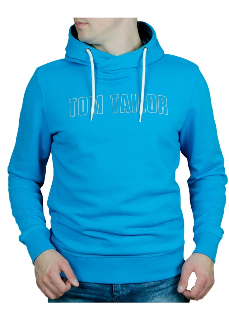 Блакитний демісезонний xуді Tom Tailor