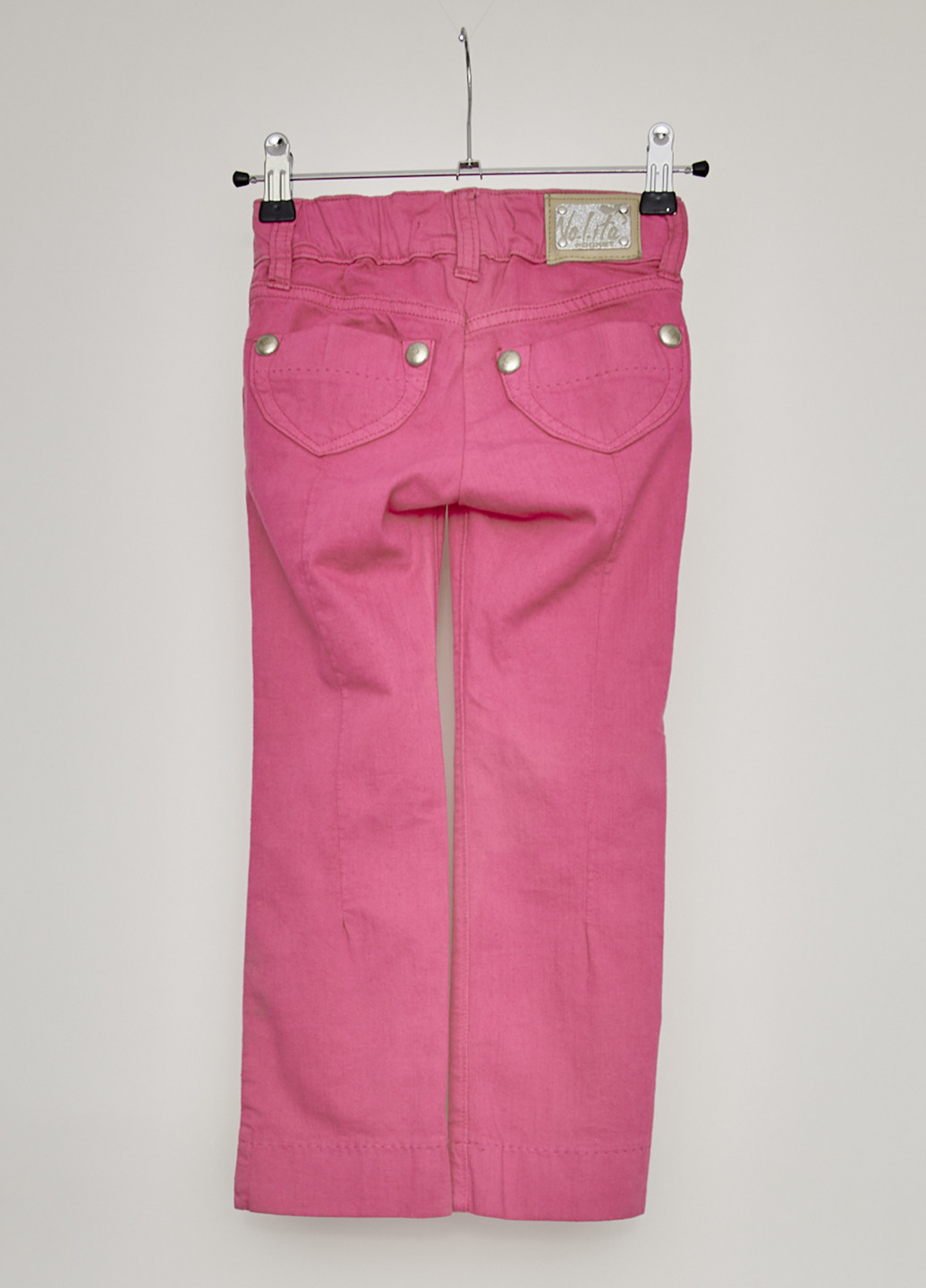 Розовые демисезонные джинсы Nolita