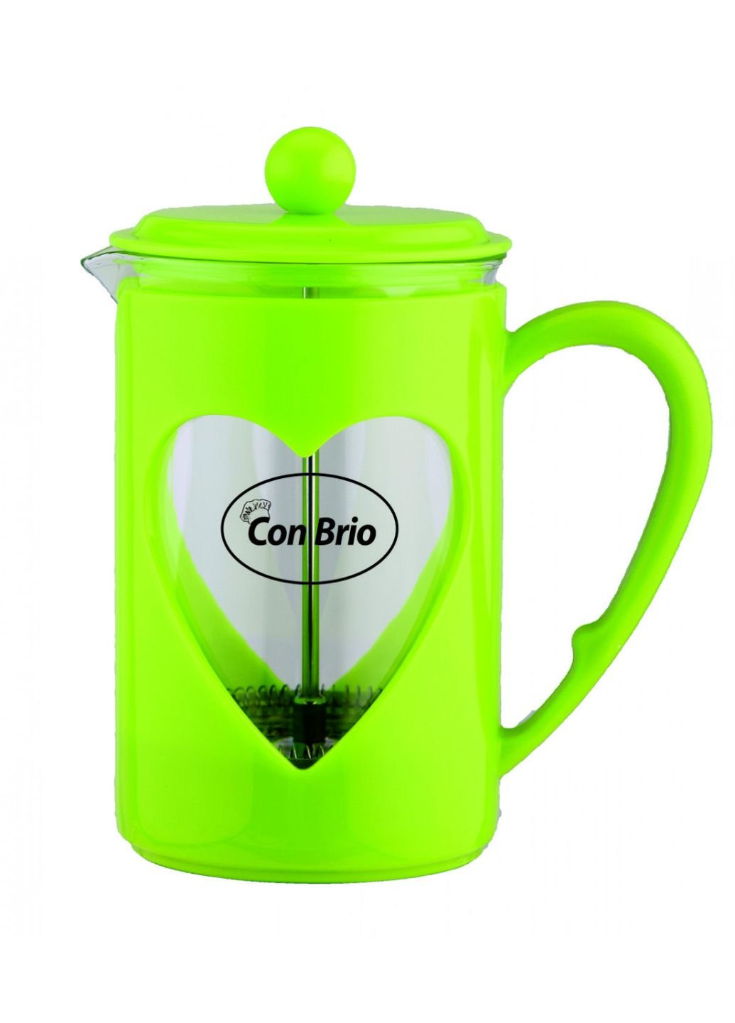 Заварник 800 мл скло + пластик CB5680зел Con Brio (253664552)
