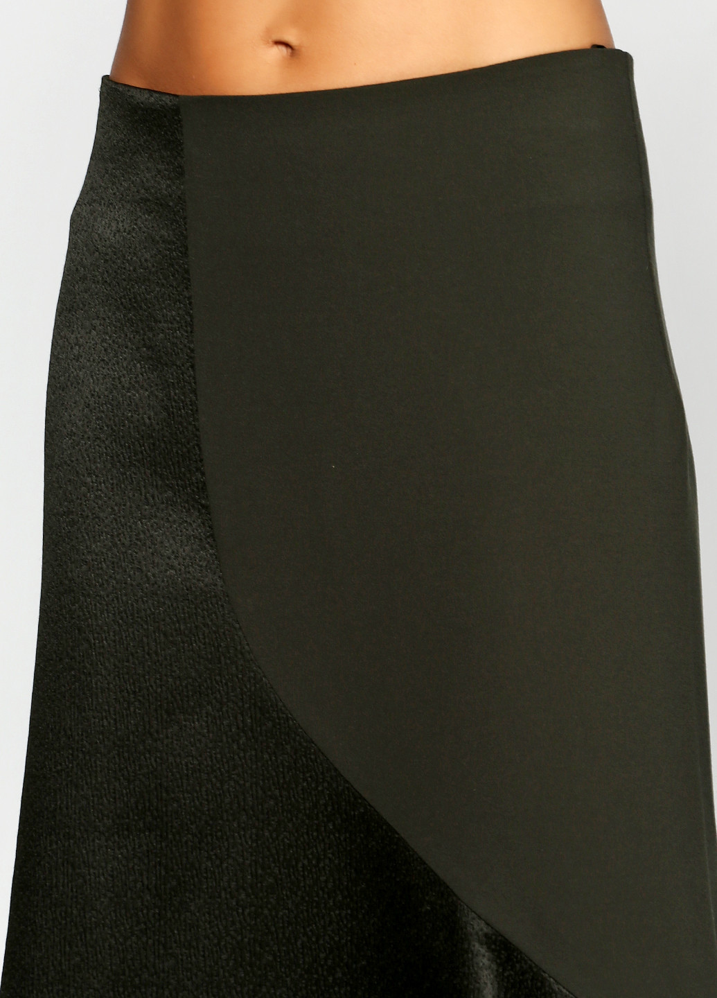 Темно-зеленая кэжуал однотонная юбка Cos миди