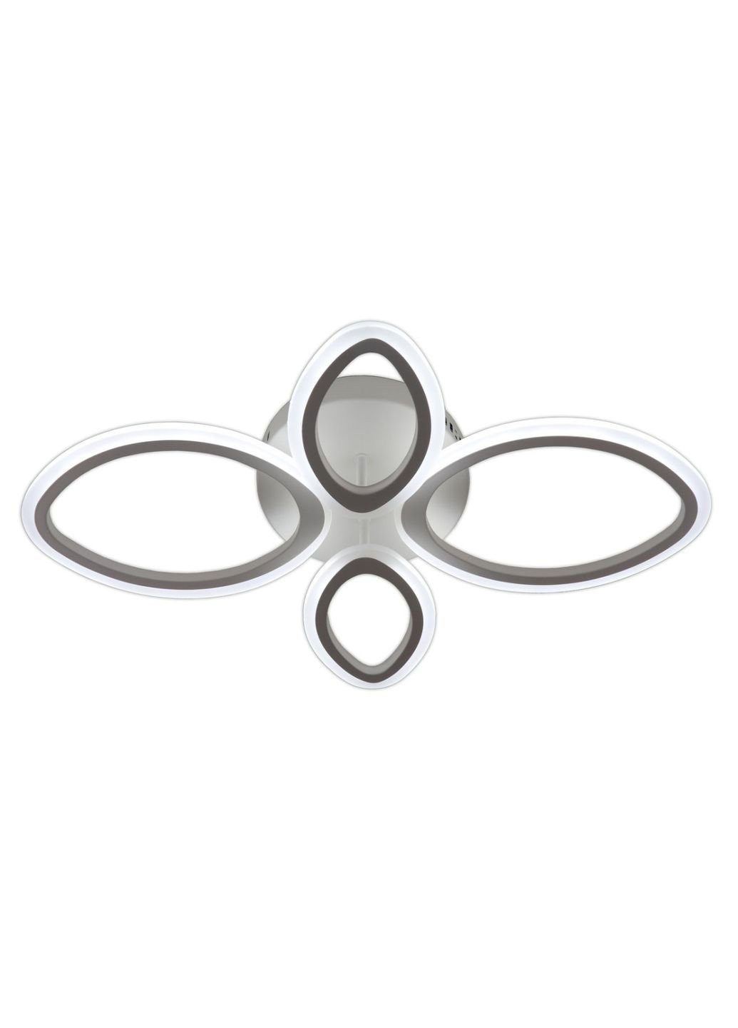 Люстра потолочная LED с пультом A2404/2+2-wh Белый 11х40х62 см. Sunnysky (253527949)