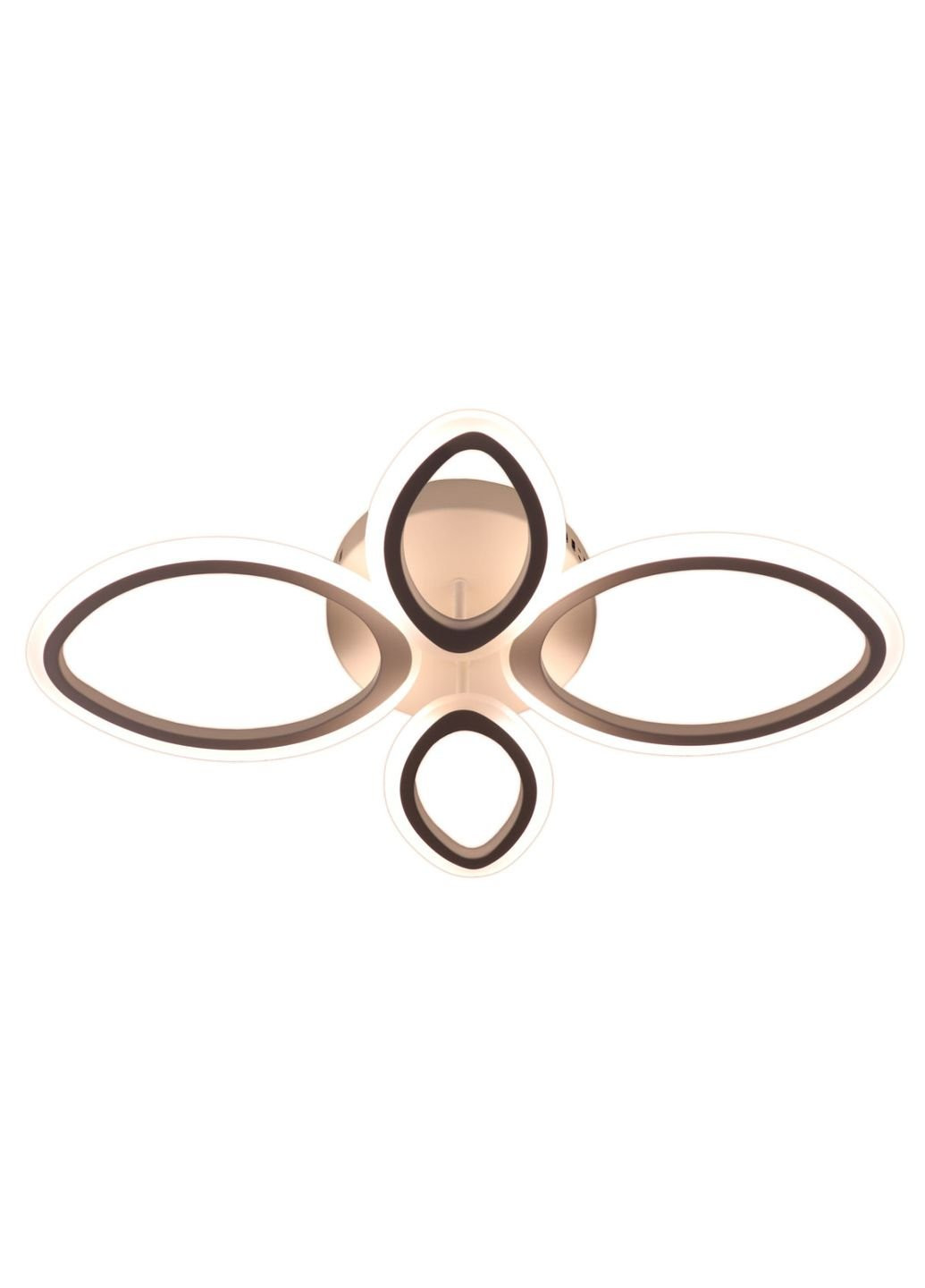 Люстра потолочная LED с пультом A2404/2+2-wh Белый 11х40х62 см. Sunnysky (253527949)