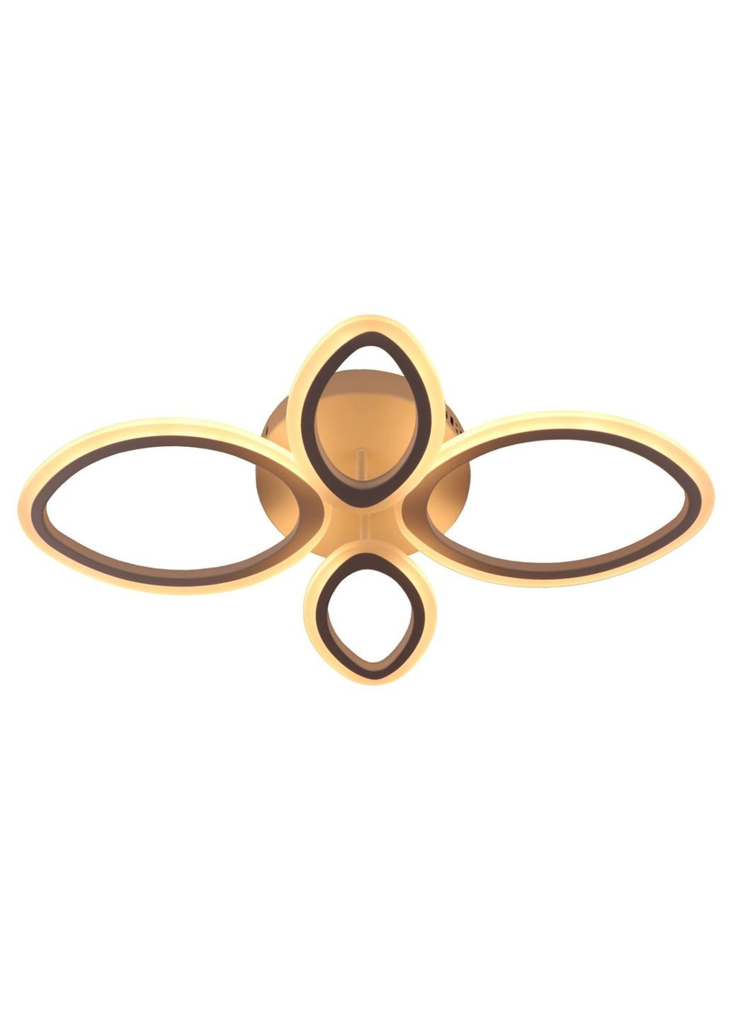 Люстра потолочная LED с пультом A2404/2+2-wh Белый 11х40х62 см. Sunnysky (253527949)