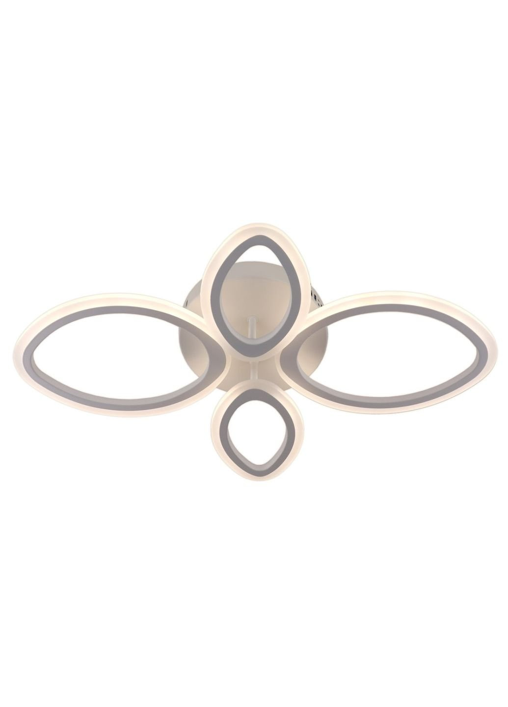 Люстра потолочная LED с пультом A2404/2+2-wh Белый 11х40х62 см. Sunnysky (253527949)