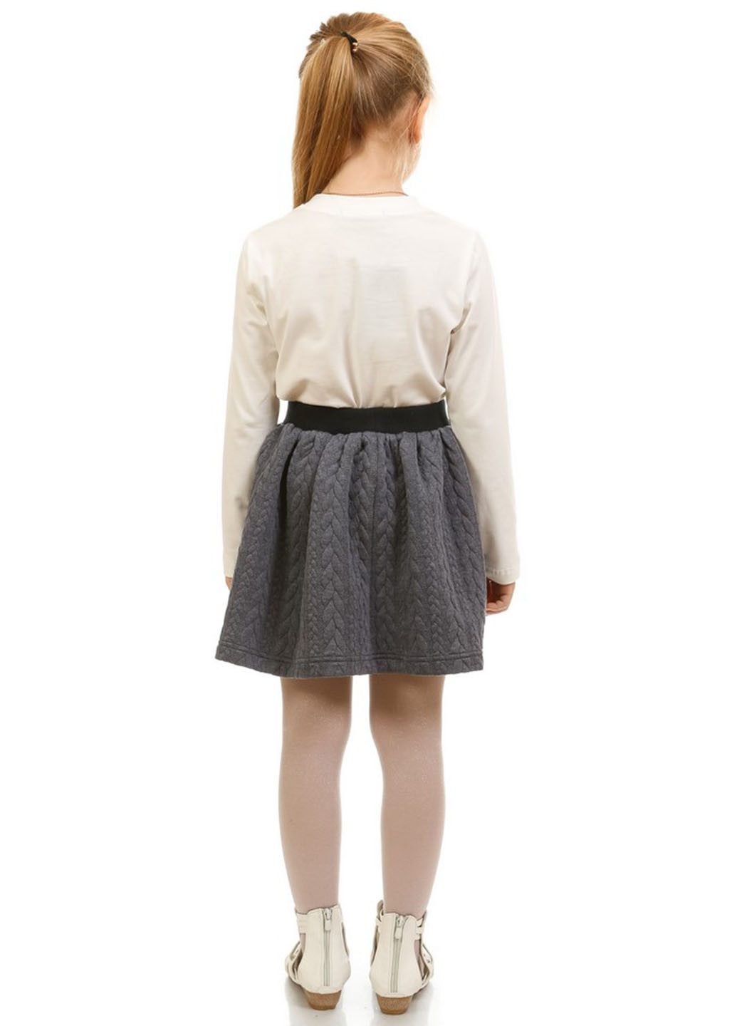 Серая кэжуал юбка Kids Couture со средней талией