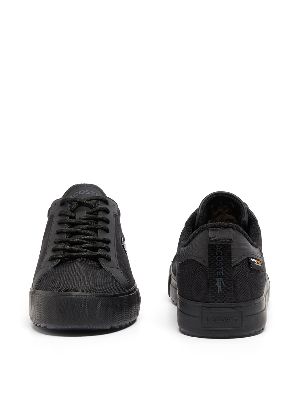 Черные кеды Lacoste POWERCOURT