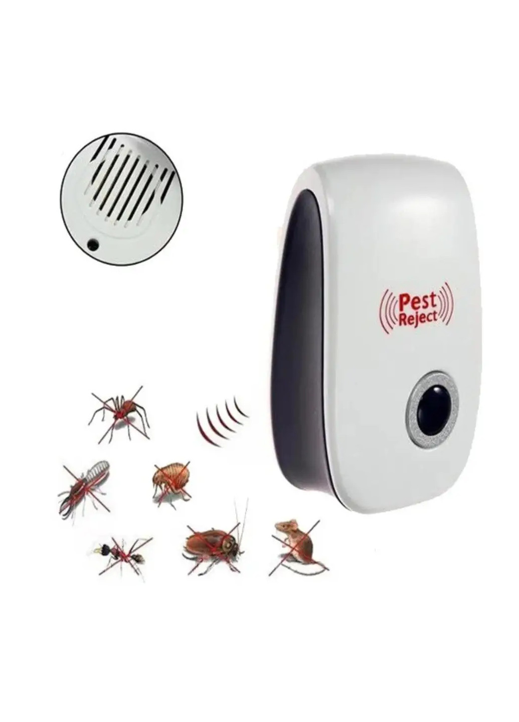 Ультразвуковой отпугиватель мышей тараканов пауков Pest Repeller Art  (254568436) ‣ Купить в интернет-магазине Каста ‣ Киев, Одесса, Харьков ‣  Доставка по всей Украине! (#254568436)