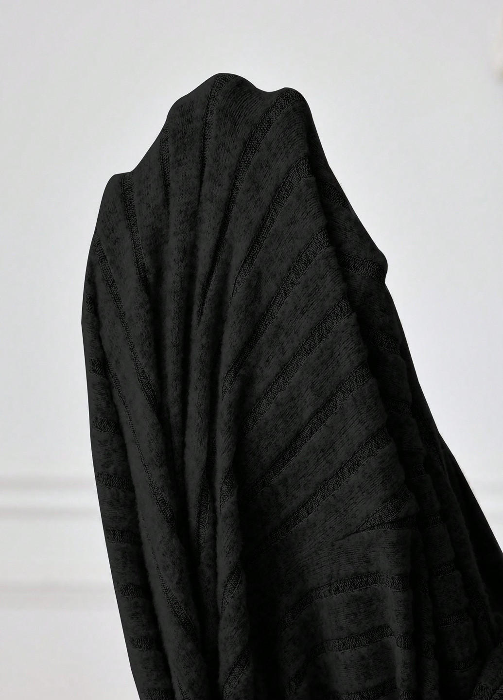 Черное кэжуал платье для беременных SHEIN однотонное