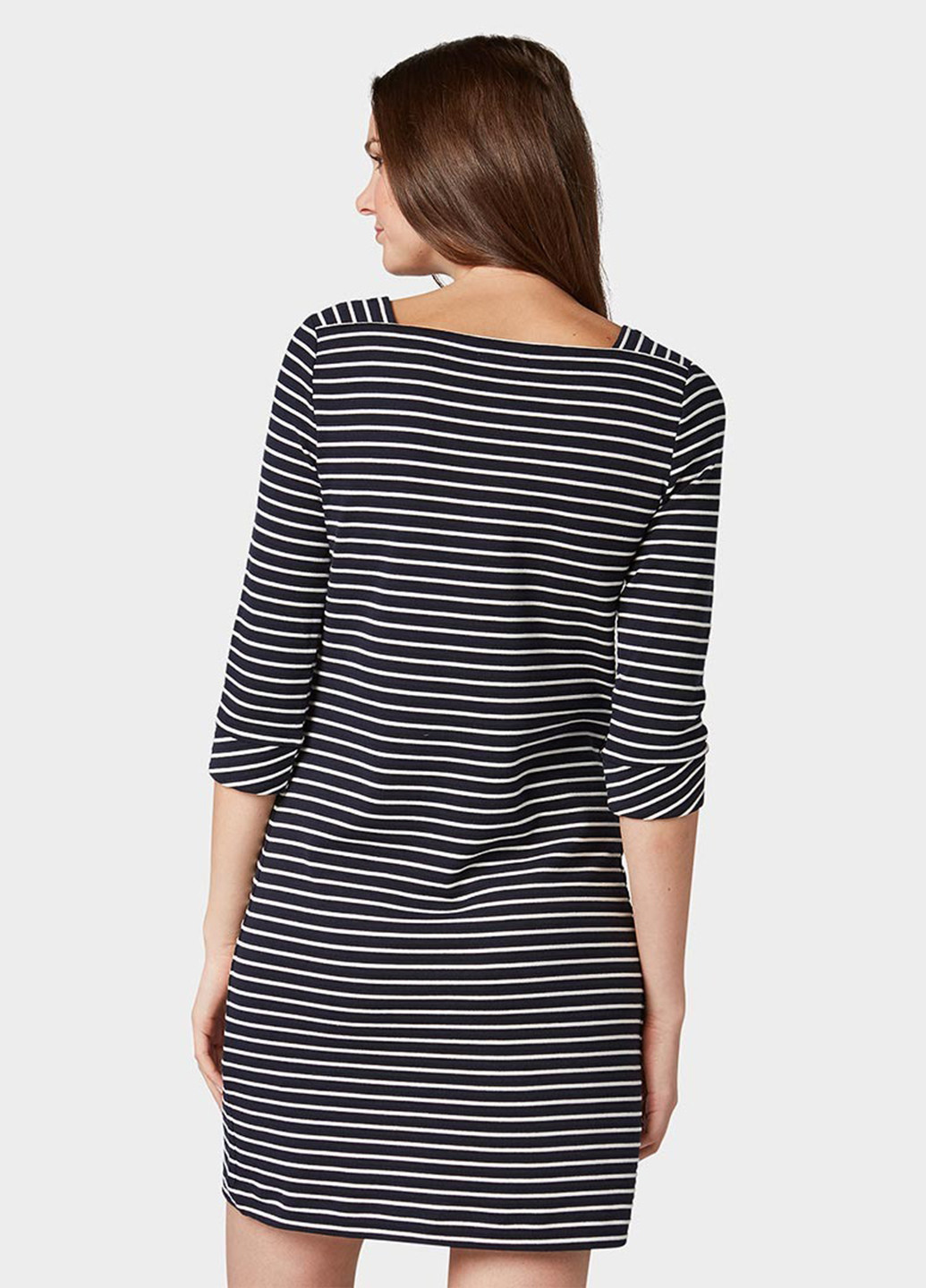 Синя кежуал сукня Tom Tailor в смужку