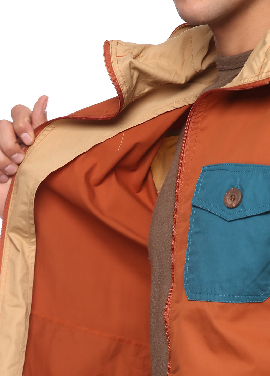 Оранжевая демисезонная куртка Billabong