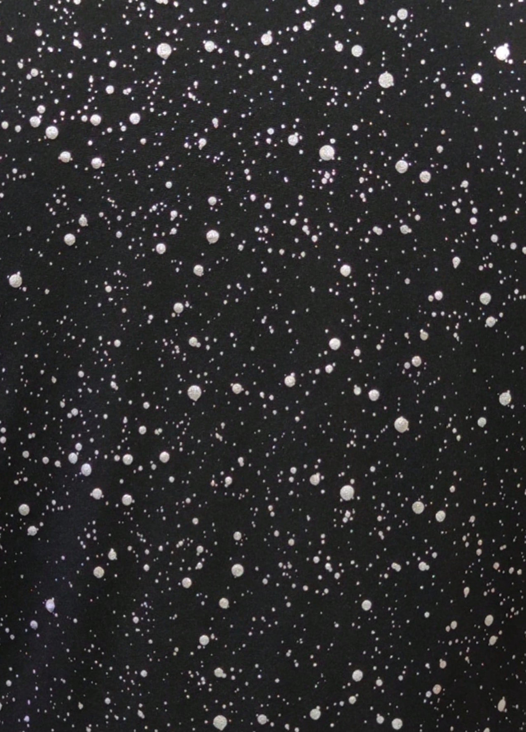 Черное вечернее платье годе SHEIN в горошек