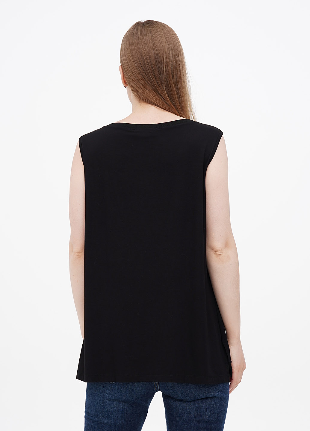 Чёрная блуза Linea Tesini