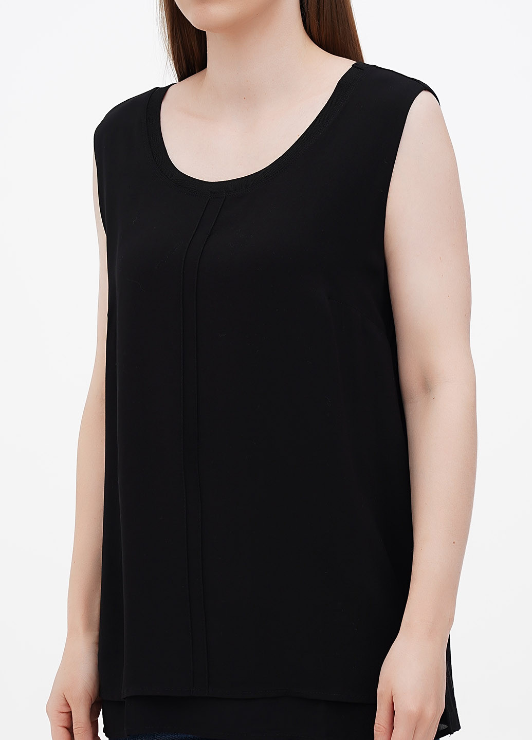 Чёрная блуза Linea Tesini