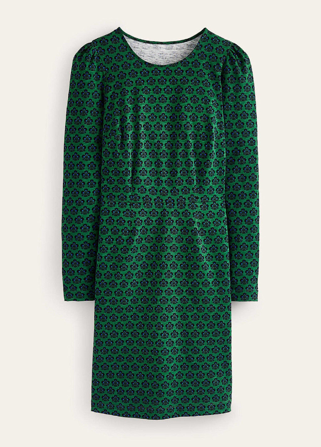 Зелена кежуал сукня футляр Boden з квітковим принтом