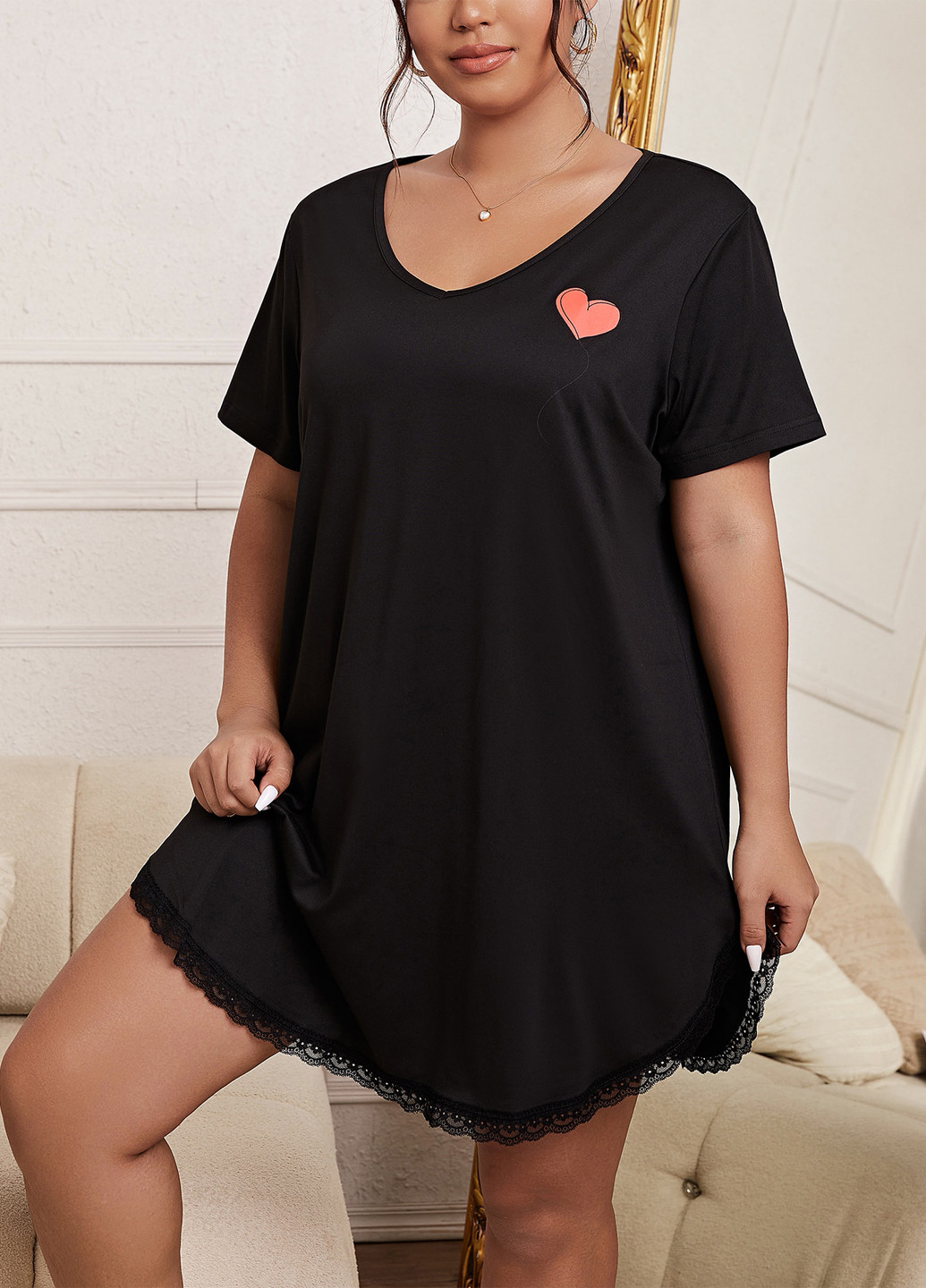 Ночная рубашка SHEIN (326580494)