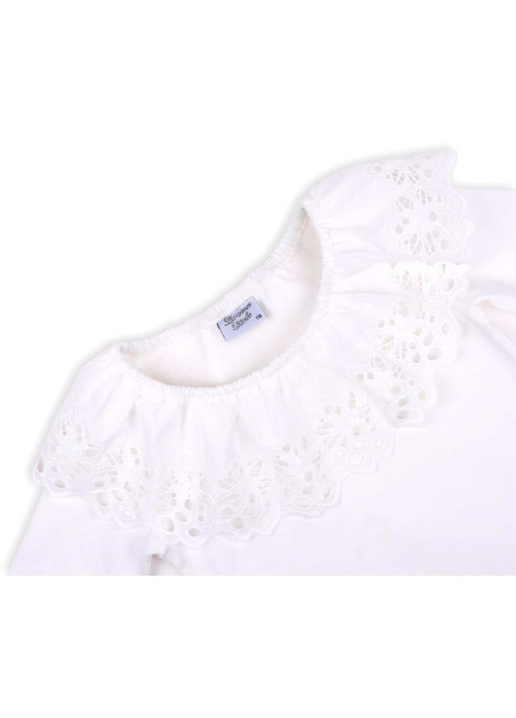 Кофта з мереживною оборкою (9999-152G-beige) Breeze (251313850)