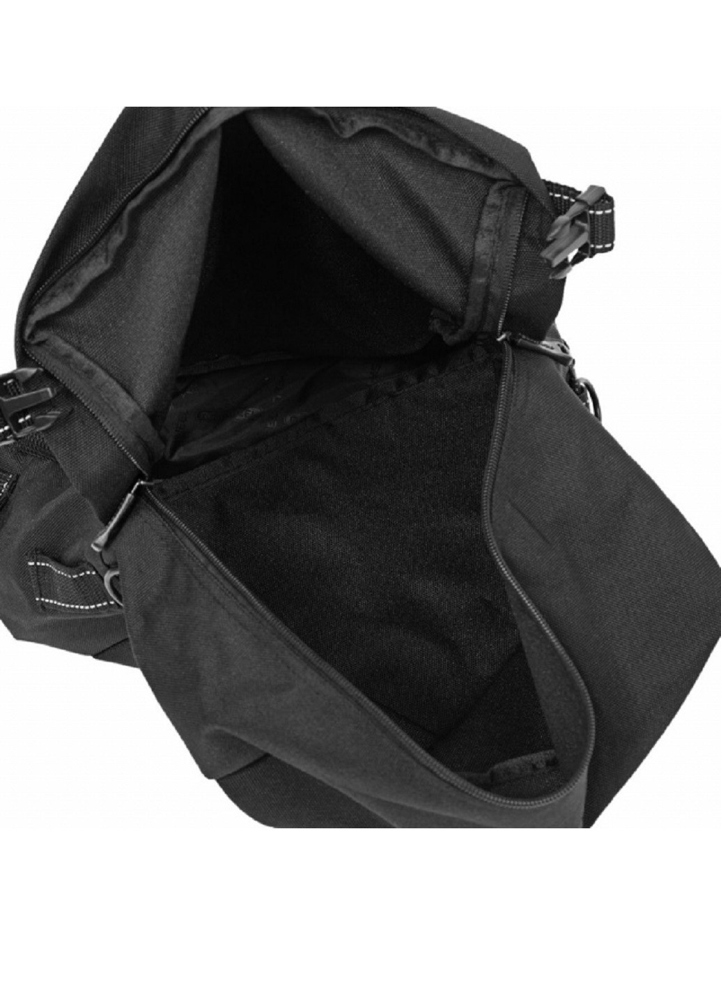 Велосипедна сумка на багажник велосумка водовідштовхувальна зі світловідбивними елементами (472918-Prob) Чорна Unbranded (253644262)