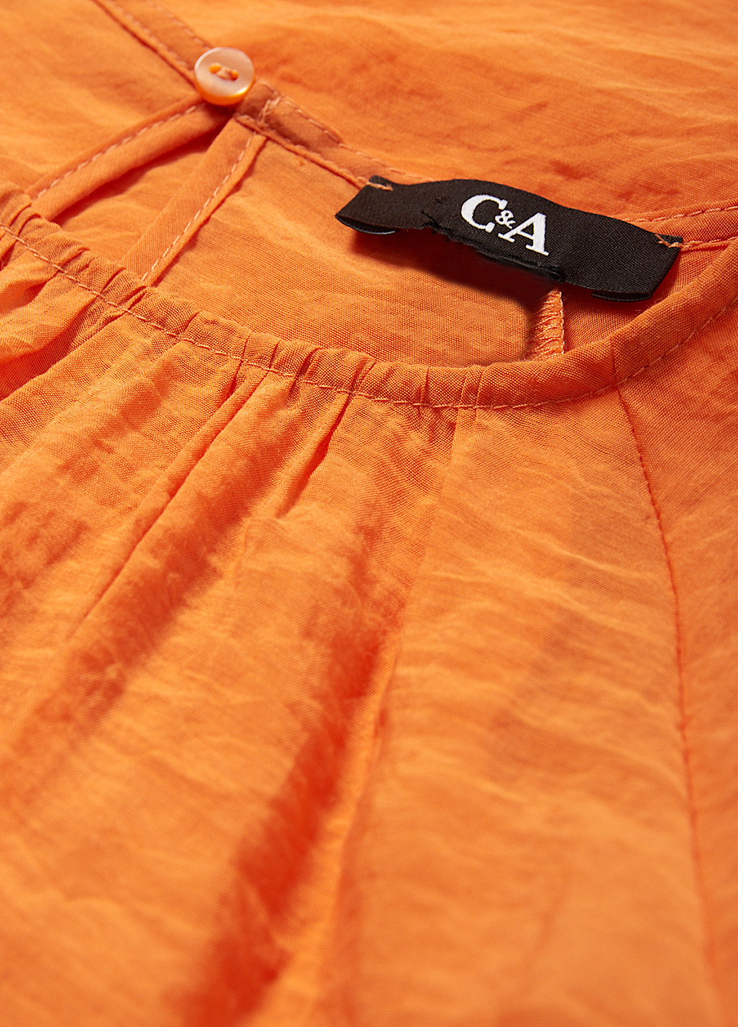 Помаранчева блуза C&A