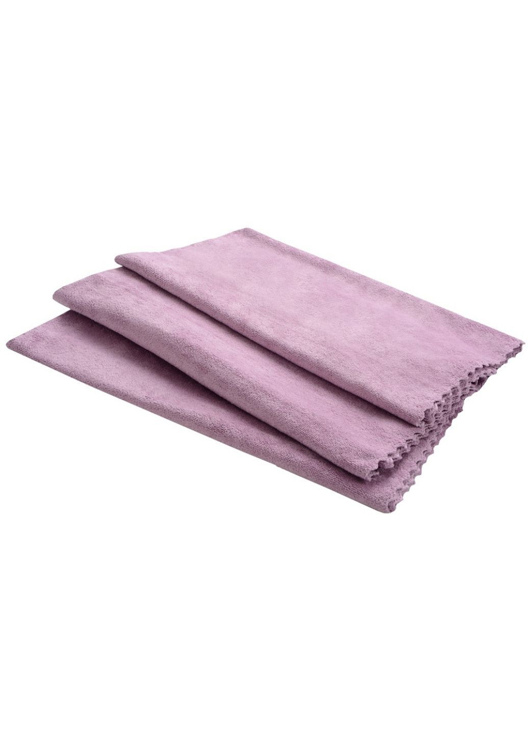 Рушник (3 шт.), 35х75 см Soho однотонний рожевий