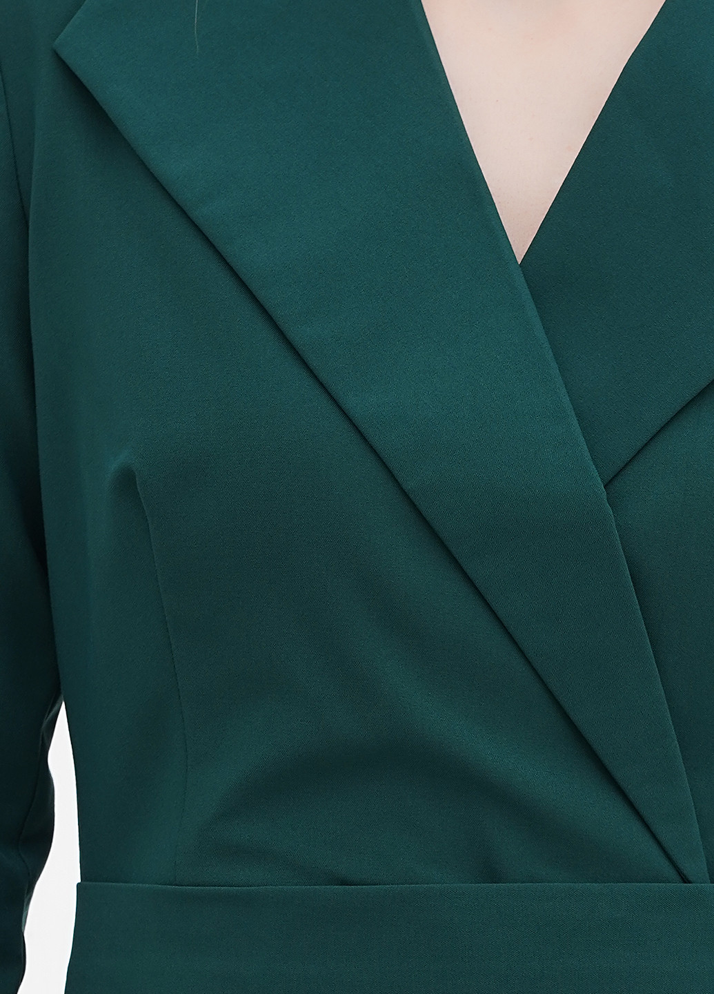 Зеленое кэжуал платье Dioni однотонное