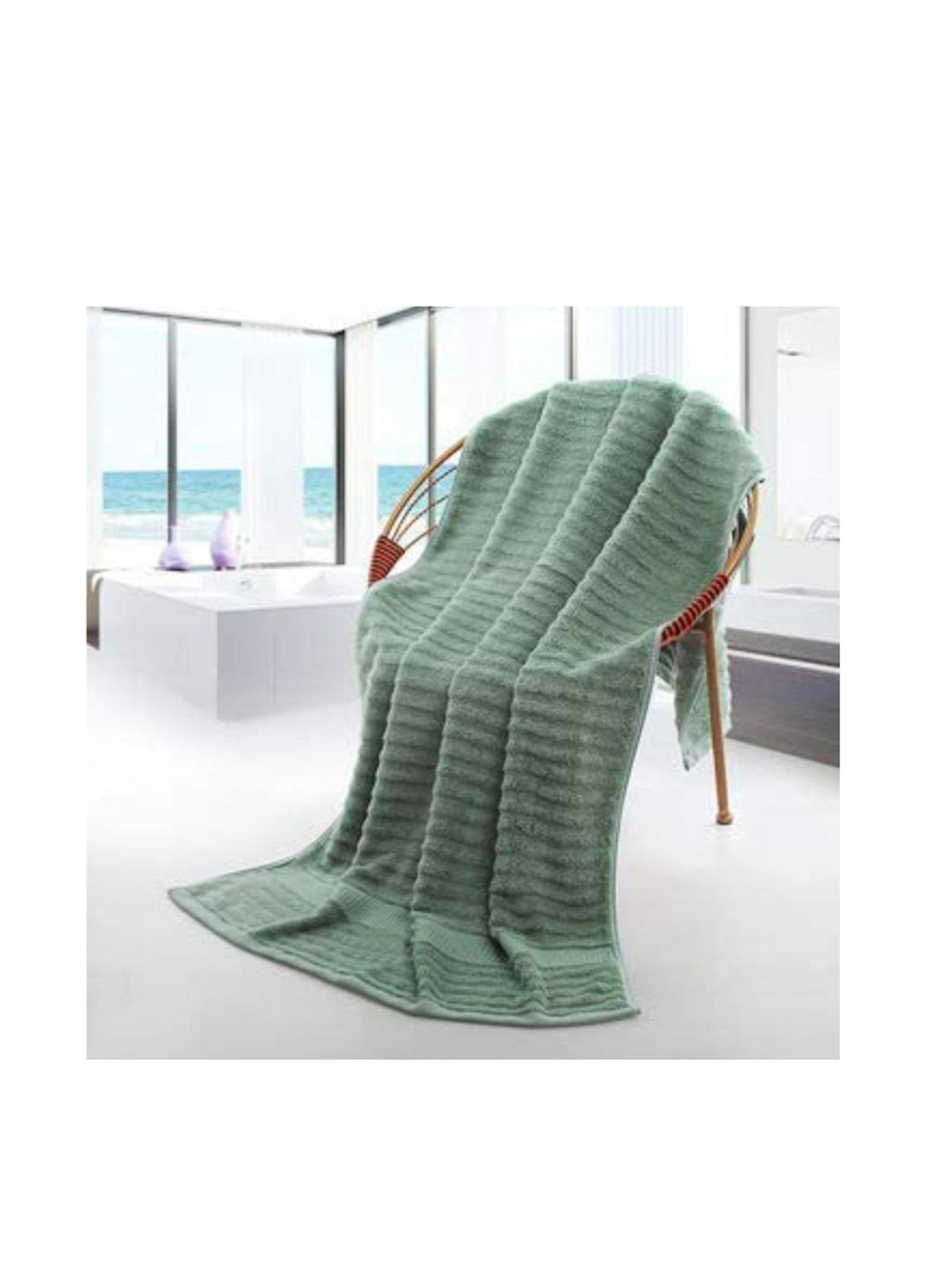 Lovely Svi полотенце (3 шт.), 70х140 см, 34х72 см, 33х33 см однотонный светло-зеленый производство - Китай
