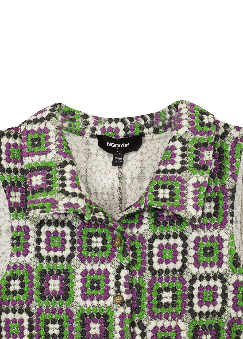 Комбинезон New Girl Order комбинезон-шорты геометрический комбинированный кэжуал полиэстер