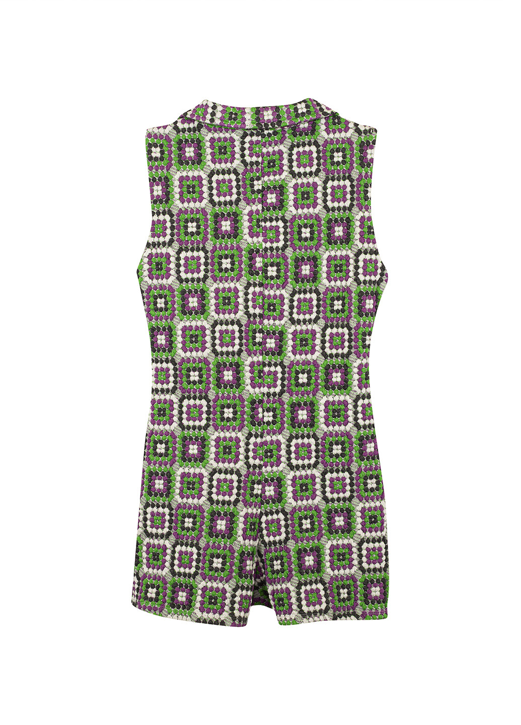Комбинезон New Girl Order комбинезон-шорты геометрический комбинированный кэжуал полиэстер