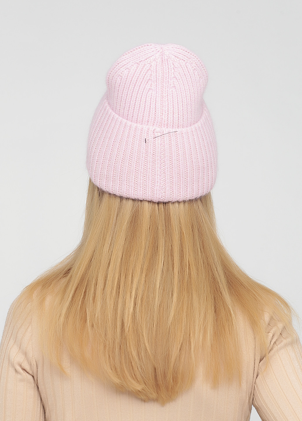 Тепла зимова ангорова жіноча шапка без підкладки 340068 Merlini (250126178)