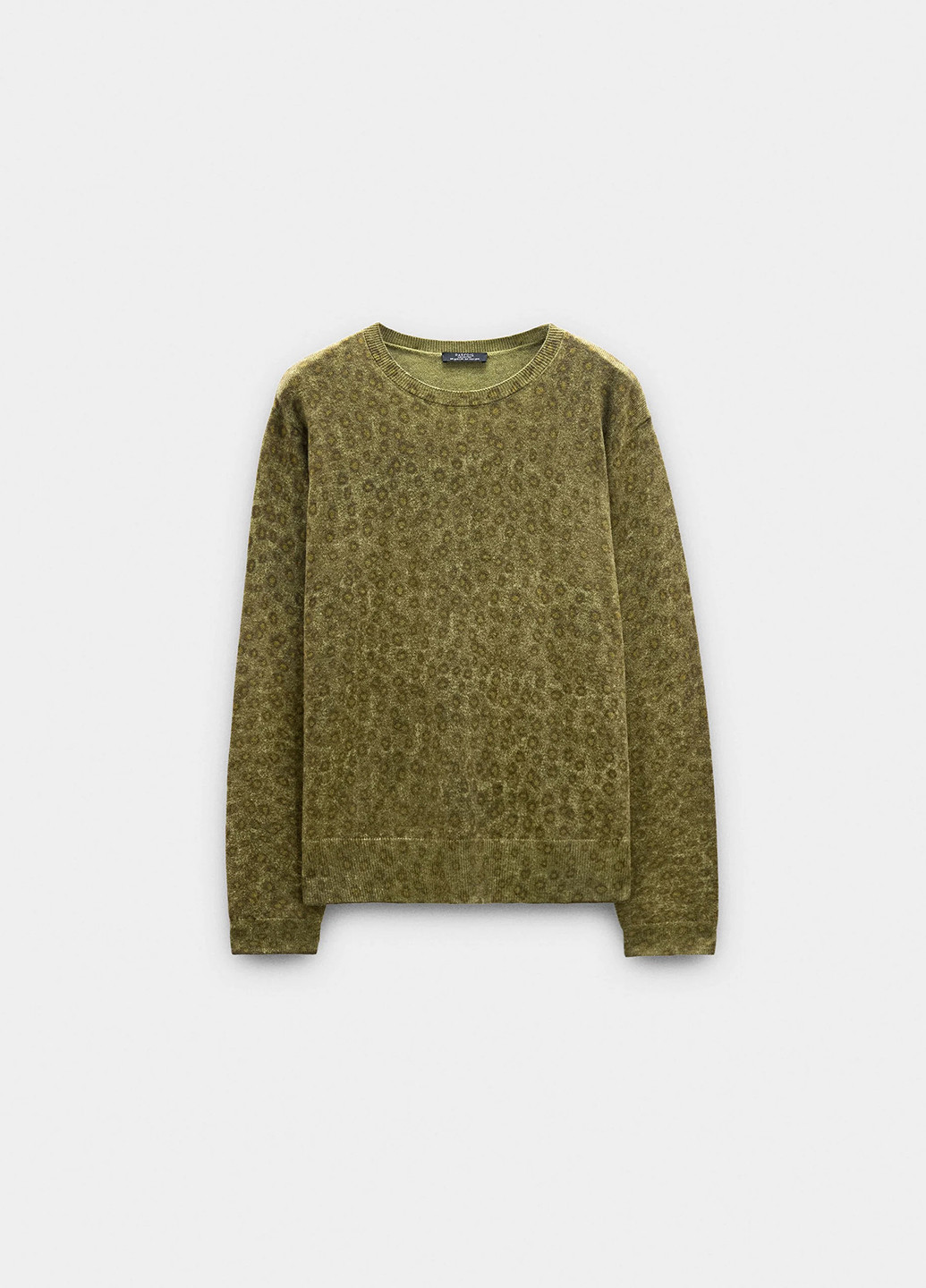 Оливковый демисезонный свитер Parfois