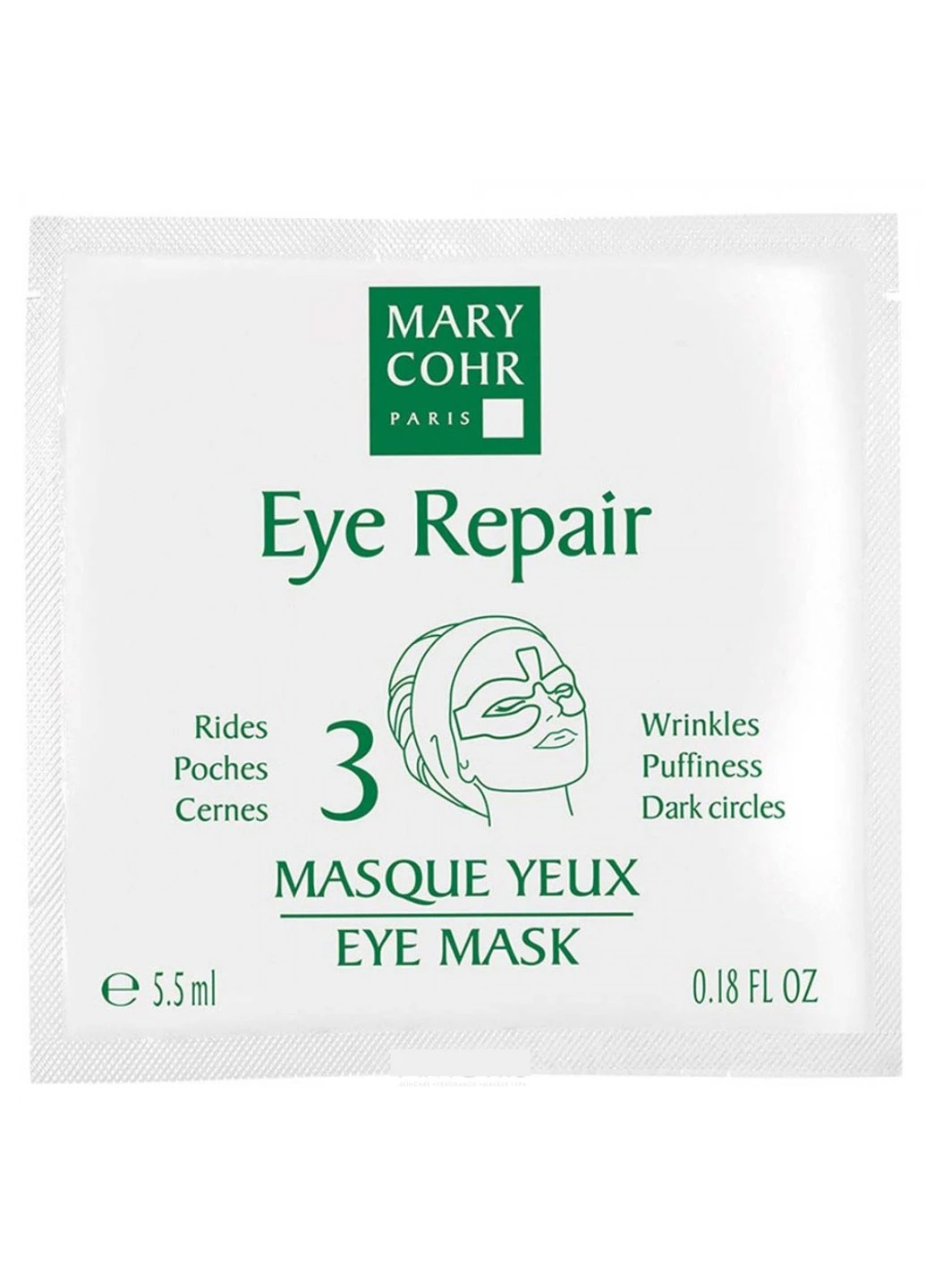 Mary Cohr Маска-патч под глаза Masque Défatigant Yeux 4x5,5 мл — Крем, Франция (252664473)